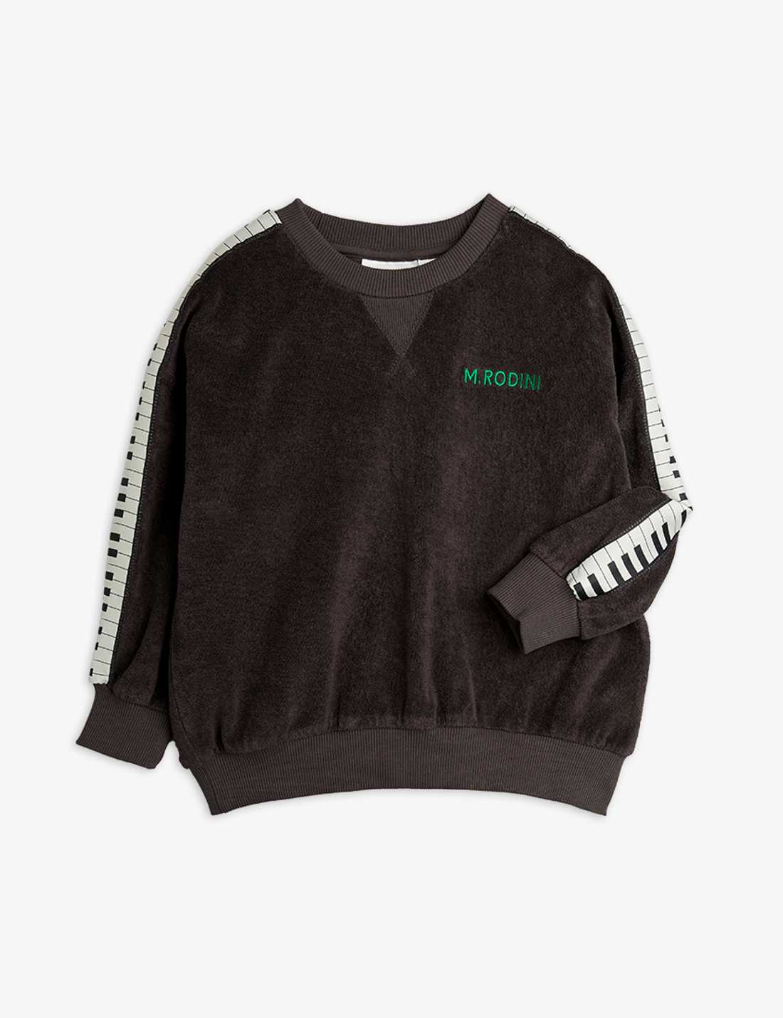 Piano terry sweatshirt