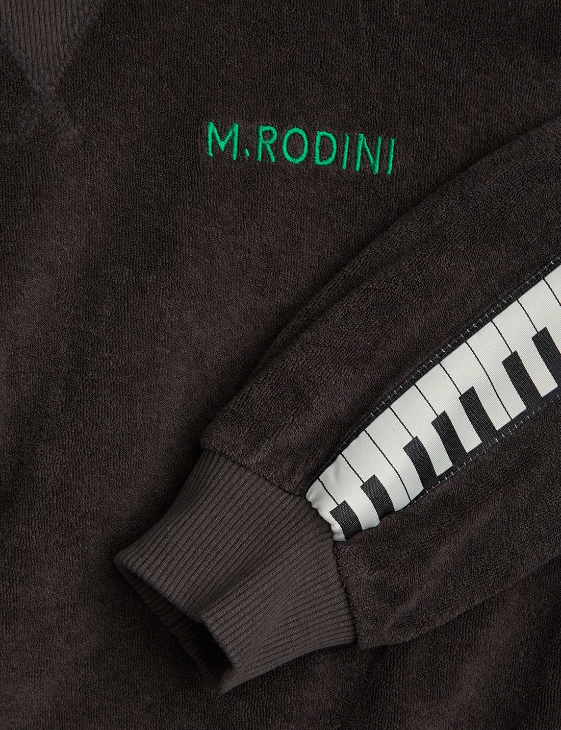 Piano terry sweatshirt