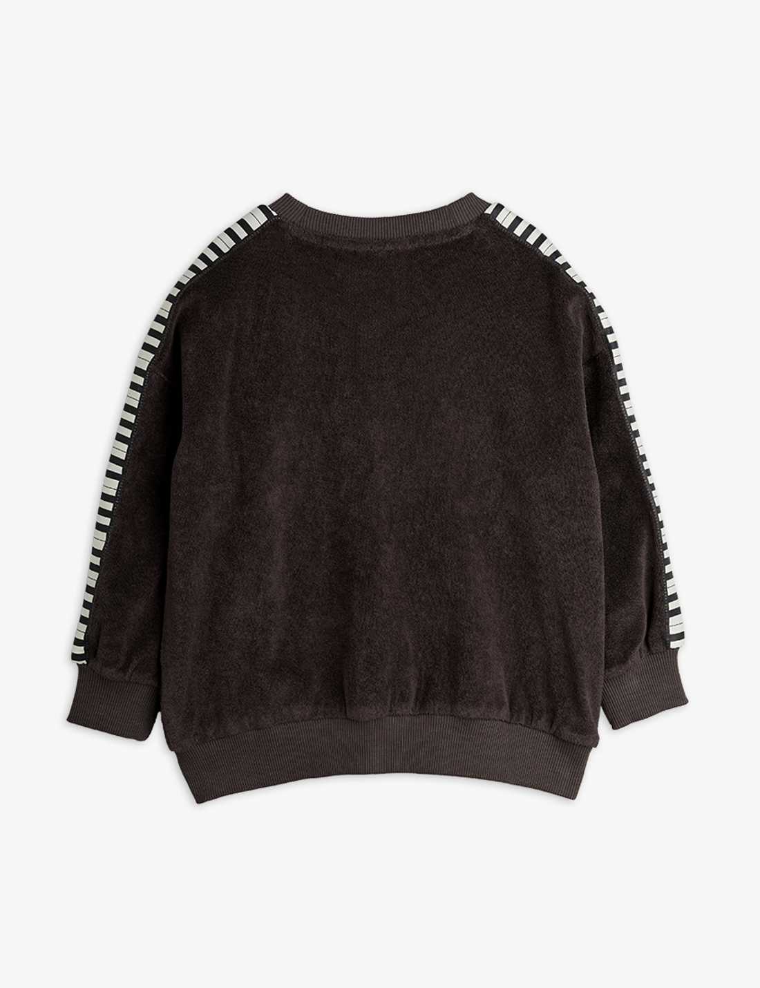 Piano terry sweatshirt