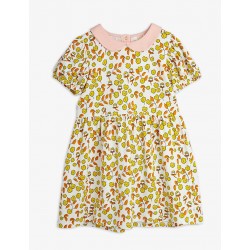 Flowers aop ss dress