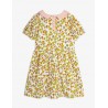 Flowers aop ss dress