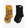 Basic leopard 2-pack socks