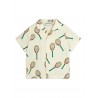 Tennis aop woven ss shirt