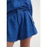 Woodland Denim Woman Short Blue