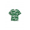 T-shirt green chameleons