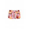 80's shorts pink abstract