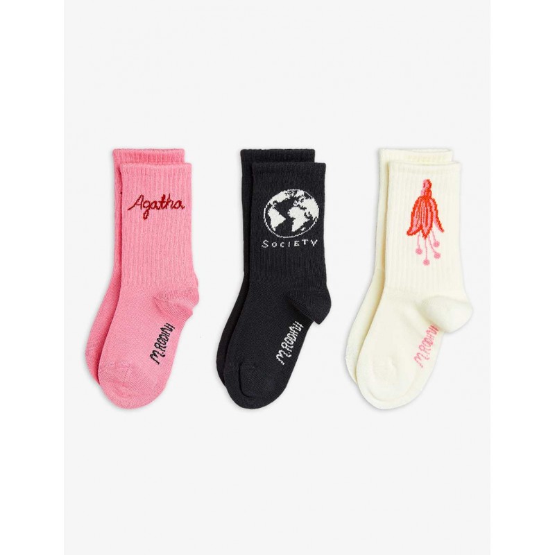 Agatha 3-pack socks