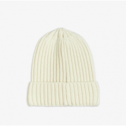 Knitted soft wool beanie