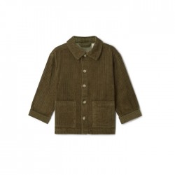 Corduroy Overshirt - Olive