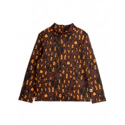 Leopard aop brushed ls tee