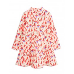 Fuchsia aop ls dress