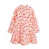 Fuchsia aop ls dress