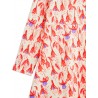 Fuchsia aop ls dress