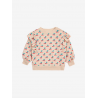 Baby Cherry all over ruffle sweatshirt