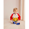 Baby B.C color block zipped sweatshirt