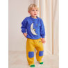 Baby quilted straight jogging pants