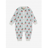 Baby Cherry all over knitted overall gift set