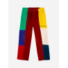 Bobo Choses color block corduroy straight pants