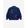 Bobo Cherry all over turtle neck jumper