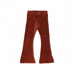 RIB VELVET PANTS