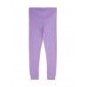 Solid rib leggings purple