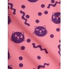 Squiggly cats aop ls dress