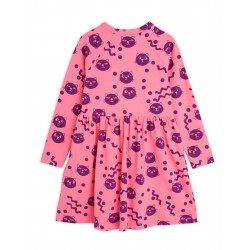 Squiggly cats aop ls dress