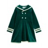 Sailor velour ls dress