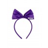 Bow satin headband