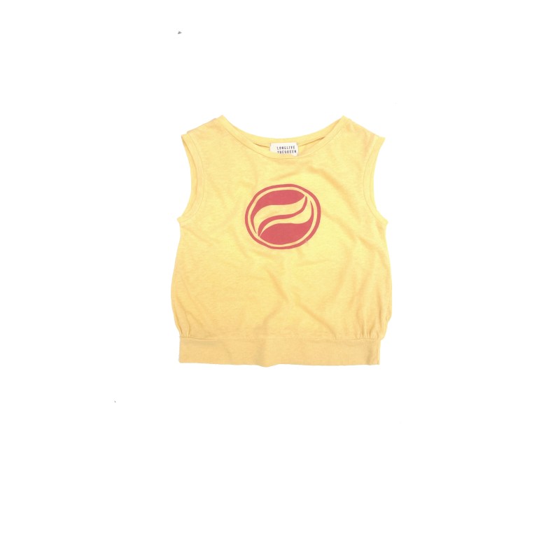 sleeveless tee banana