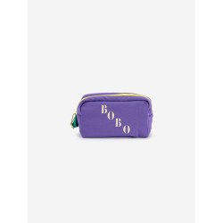 Colour block padded pouch