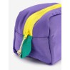 Colour block padded pouch