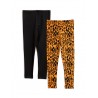 Basic leopard leggings 2-pack