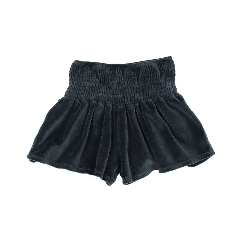 VELVET SKIRT-SHORT