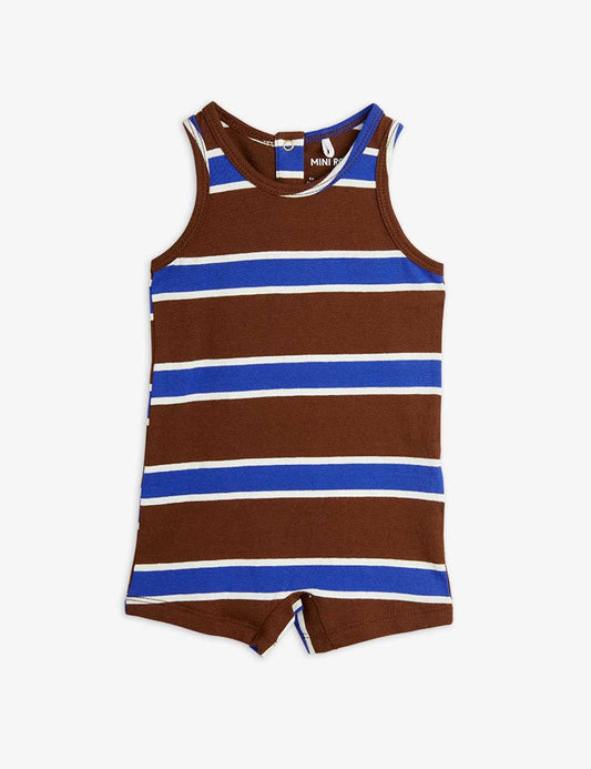 Stripe baby summersuit