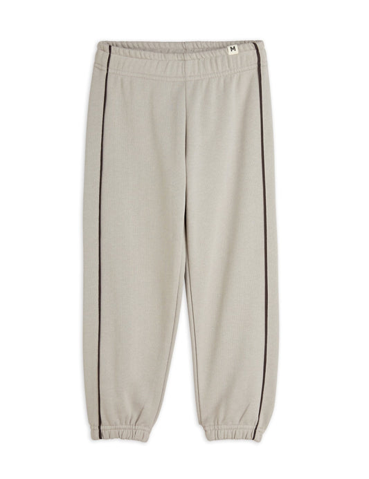 Plain piping sweatpants