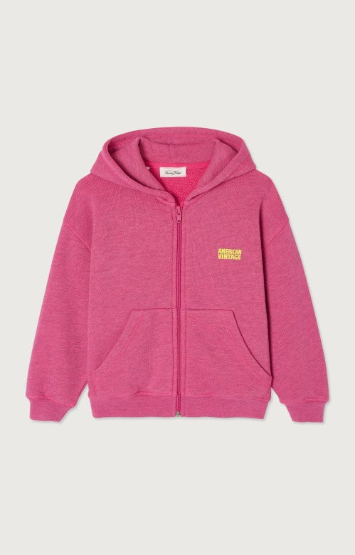 DOVEN sweat GERANIUM FLUO SURTEINT