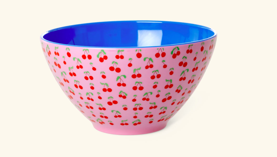Insalatiera - Rosa - Cherry Love Print