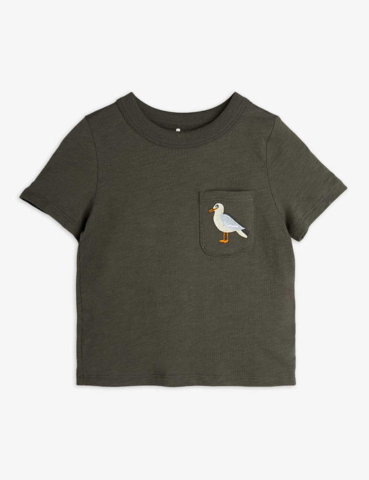 Seagull emb ss tee