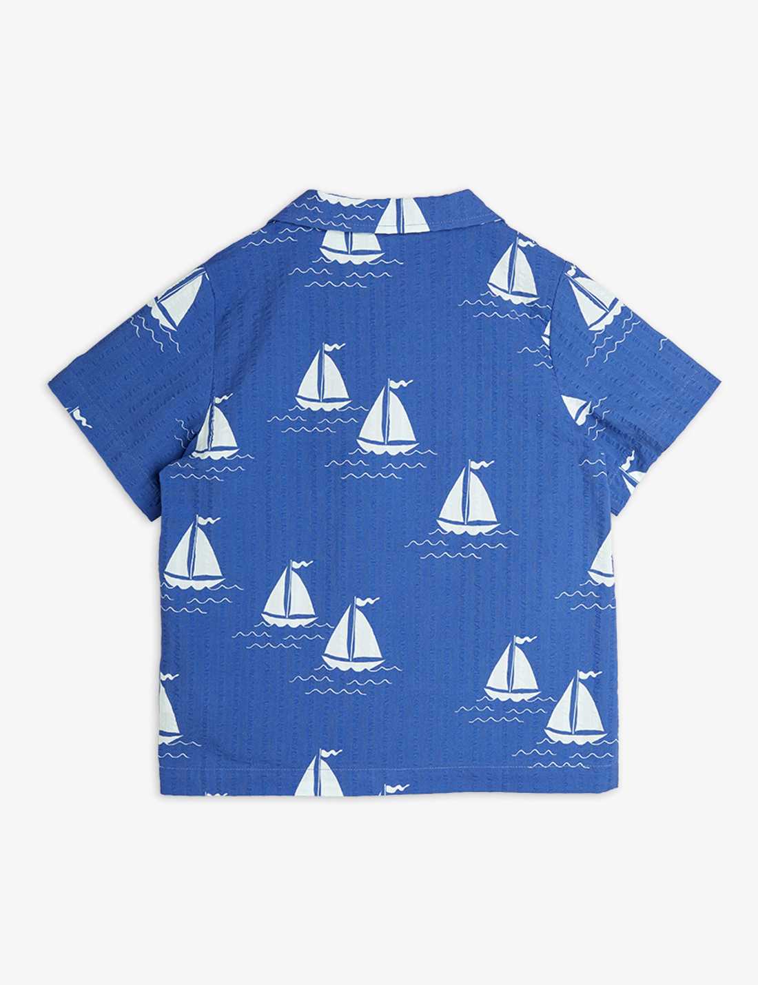 Sailing boats aop woven ss shirt