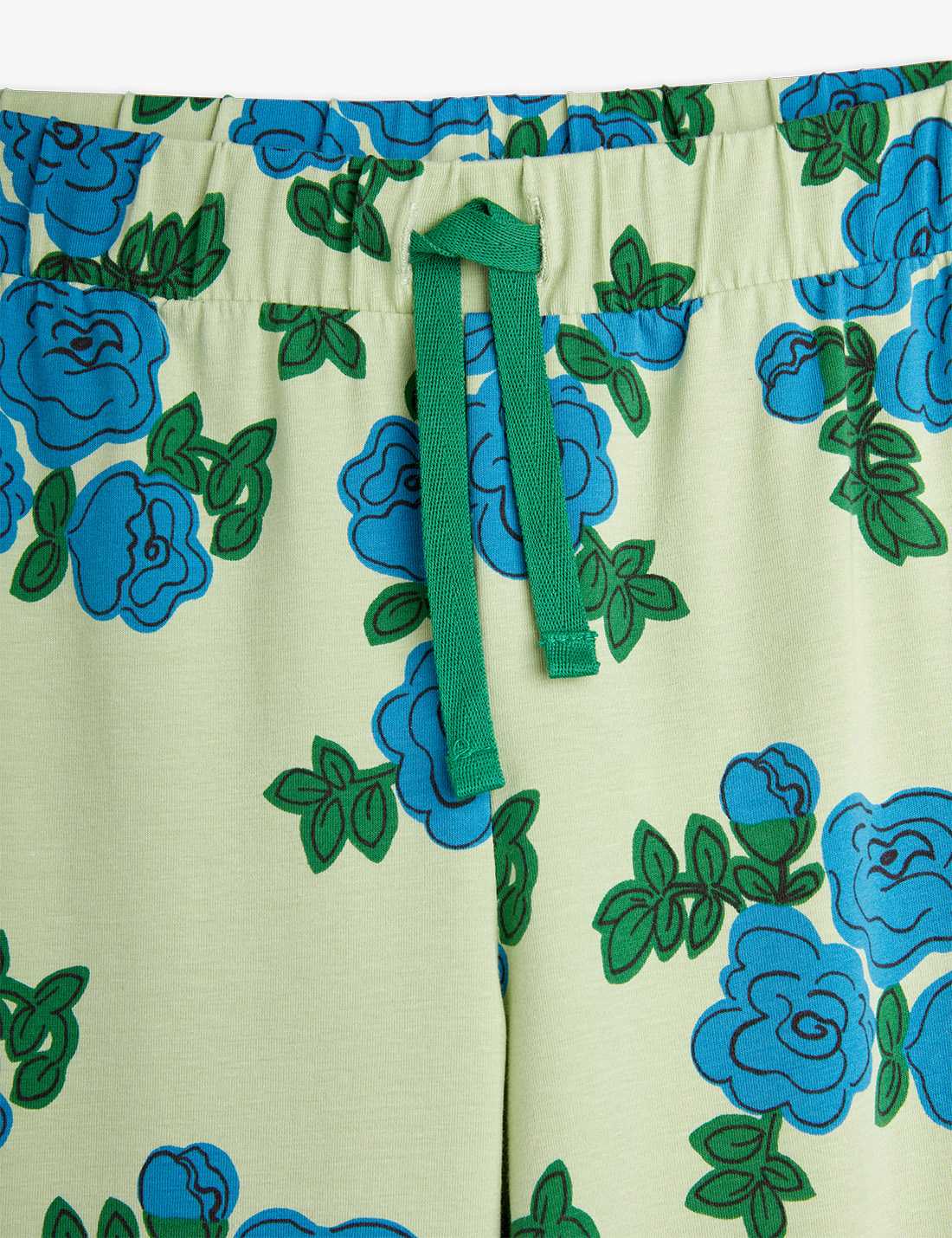 Blue roses aop trousers