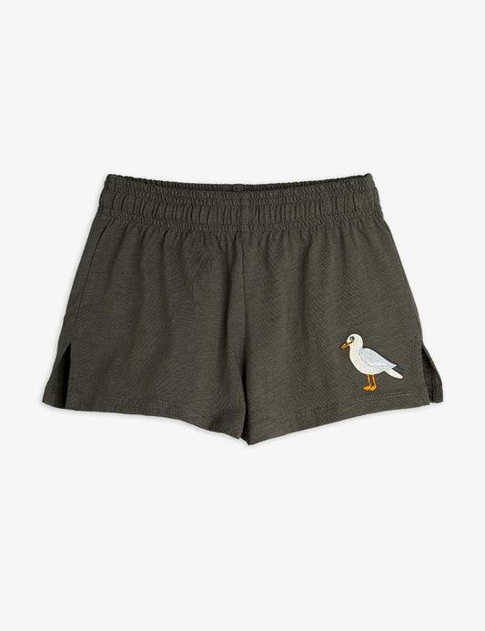 Seagull emb shorts
