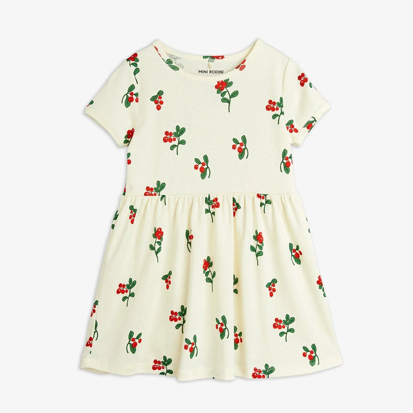 Lingonberries short sleeve dress