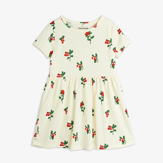 Lingonberries short sleeve dress