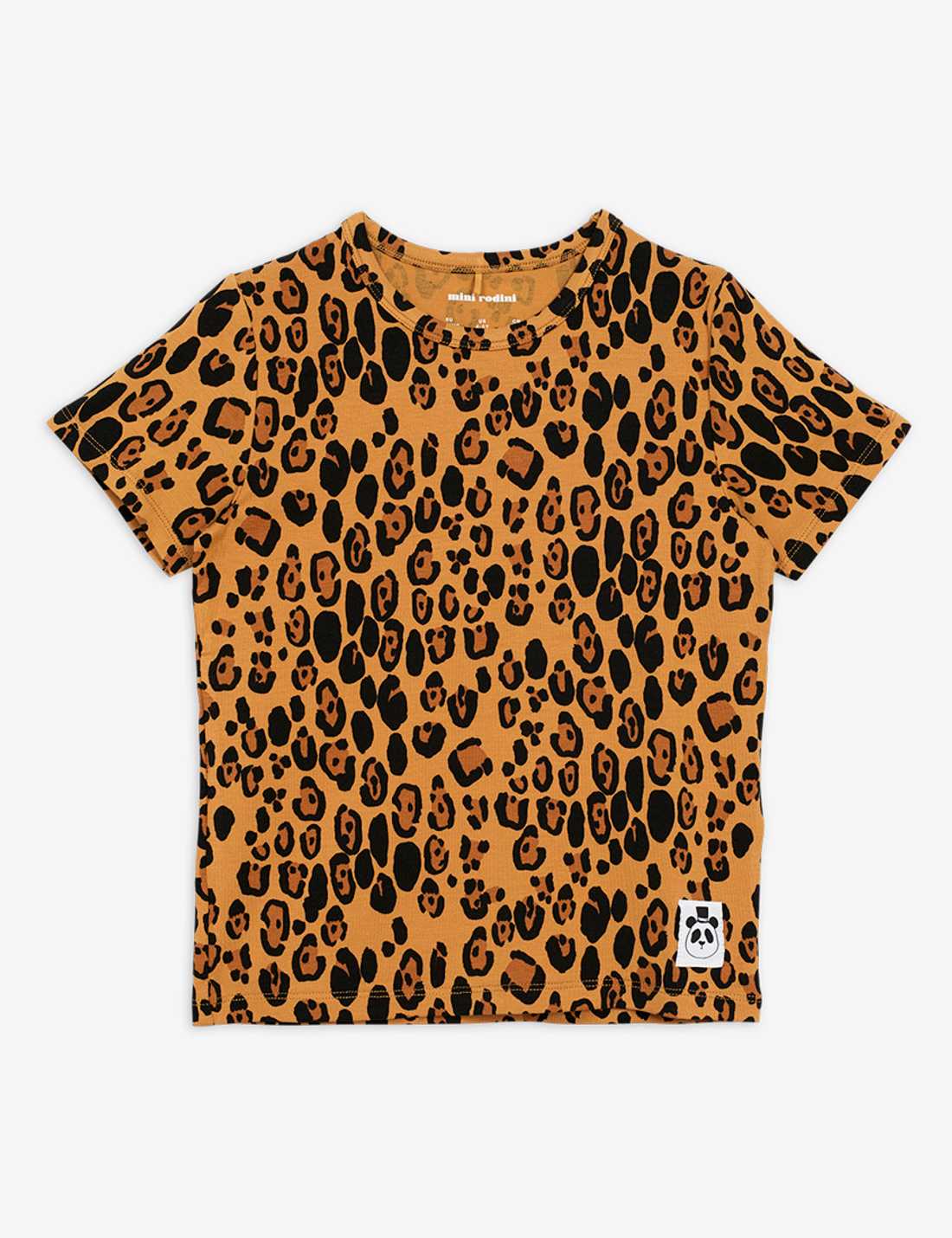 Basic leopard ss tee